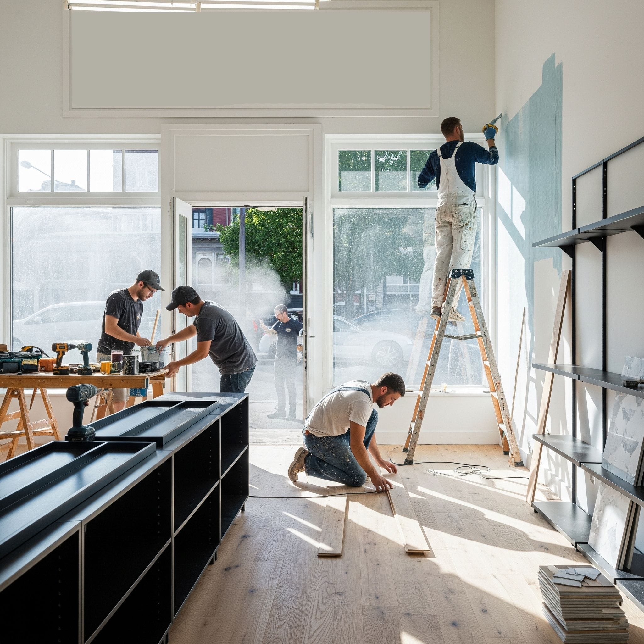 Butiksrenovering