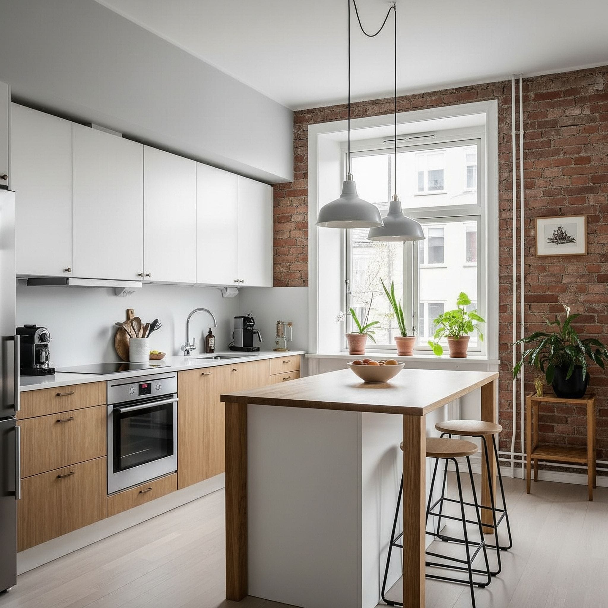 Renoverad kök i Stockholm stad