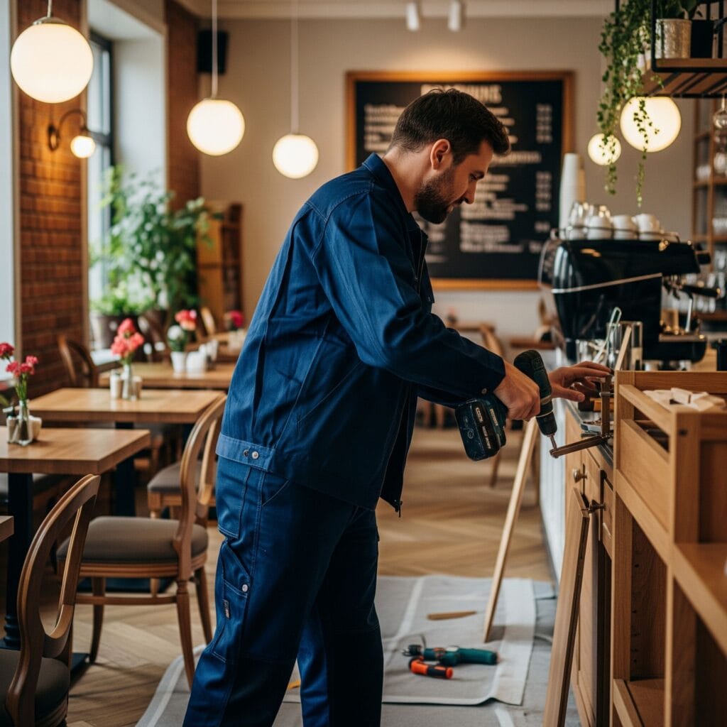 Renovering av Restaurang och Cafe