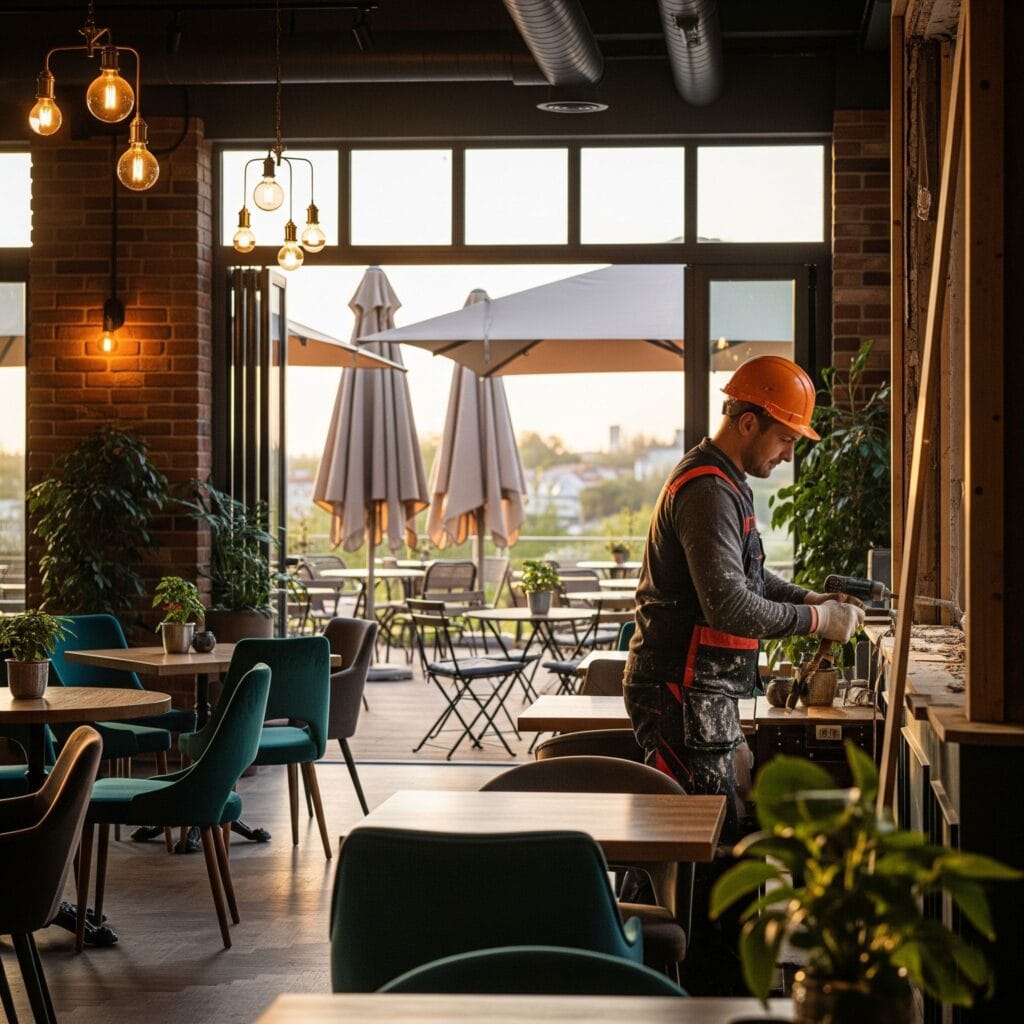 Renovering av Restaurang och Cafe 2